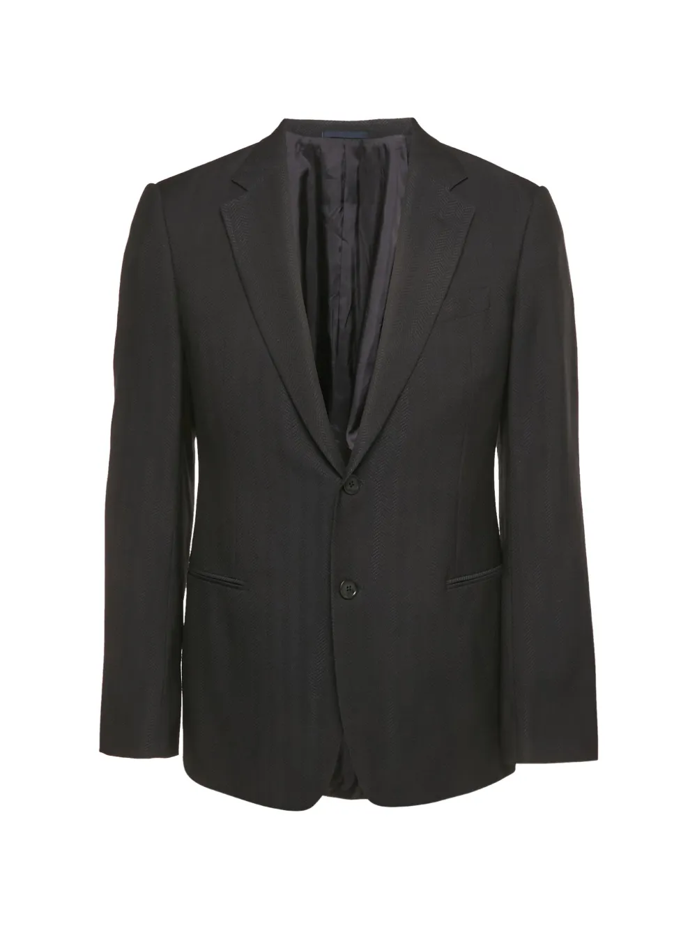 Armani Vintage Blazer a maniche lunghe - Blu