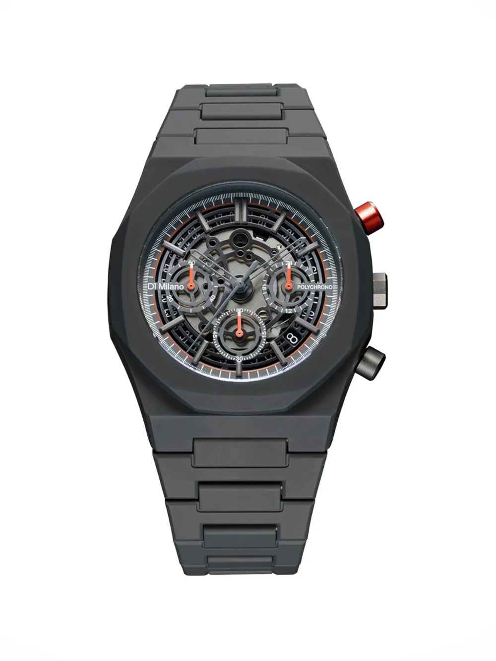 D1 Milano Polychrono 40,5mm - Grigio