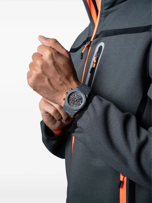 D1 Milano Model K Polychrono 40.5mm Watch | Grey | FARFETCH