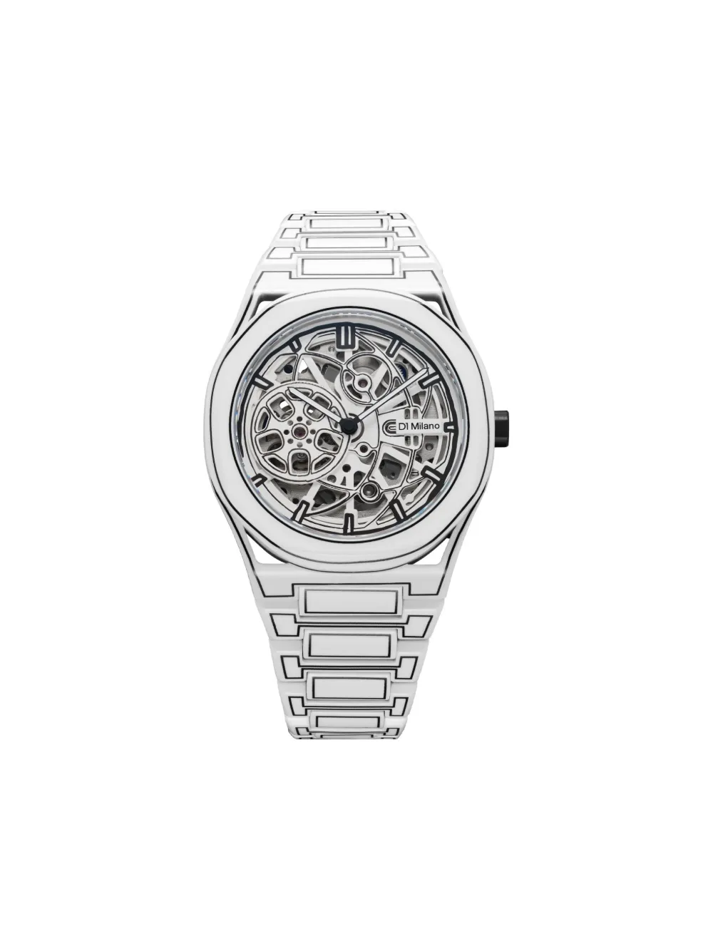 D1 Milano Skeleton Sketch 40,5MM - Bianco