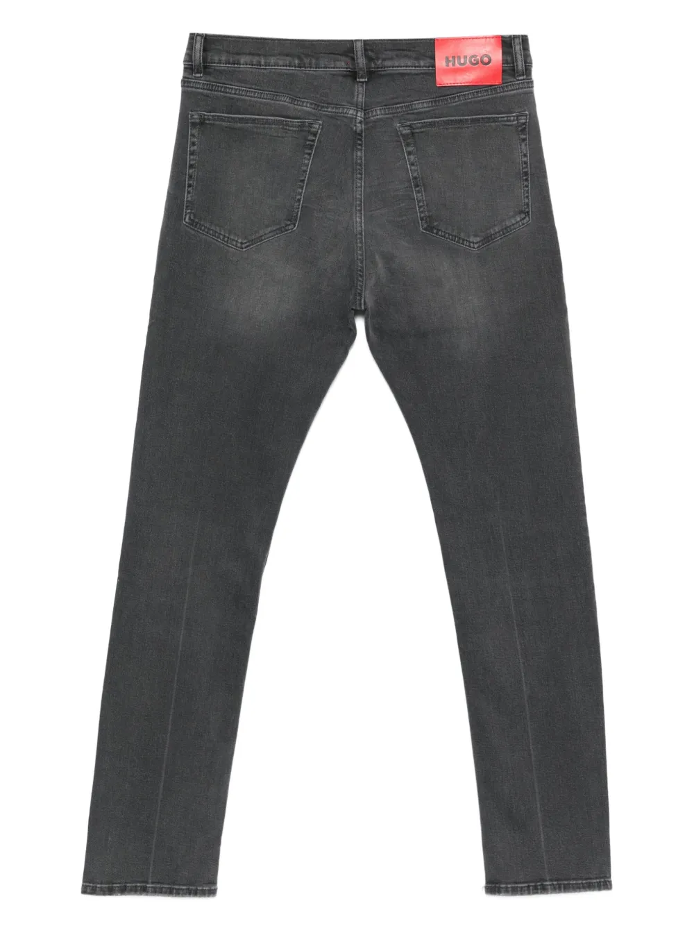 HUGO Stretch-katoenen jeans - Grijs