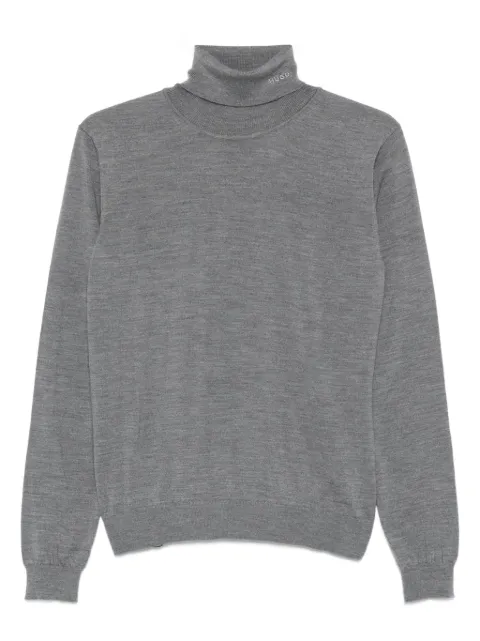 HUGO roll-neck wool sweater