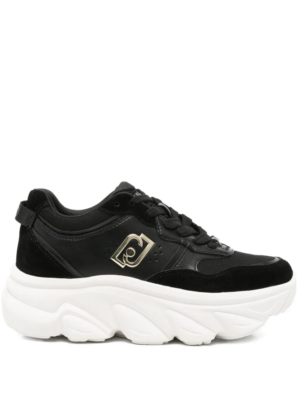 LIU JO logo-detail chunky-sole sneakers Black