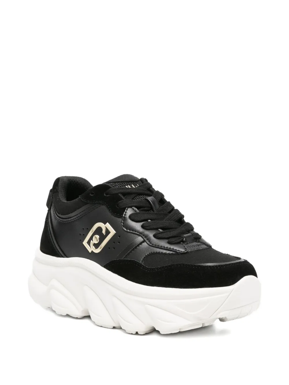 LIU JO logo-detail chunky-sole sneakers Black