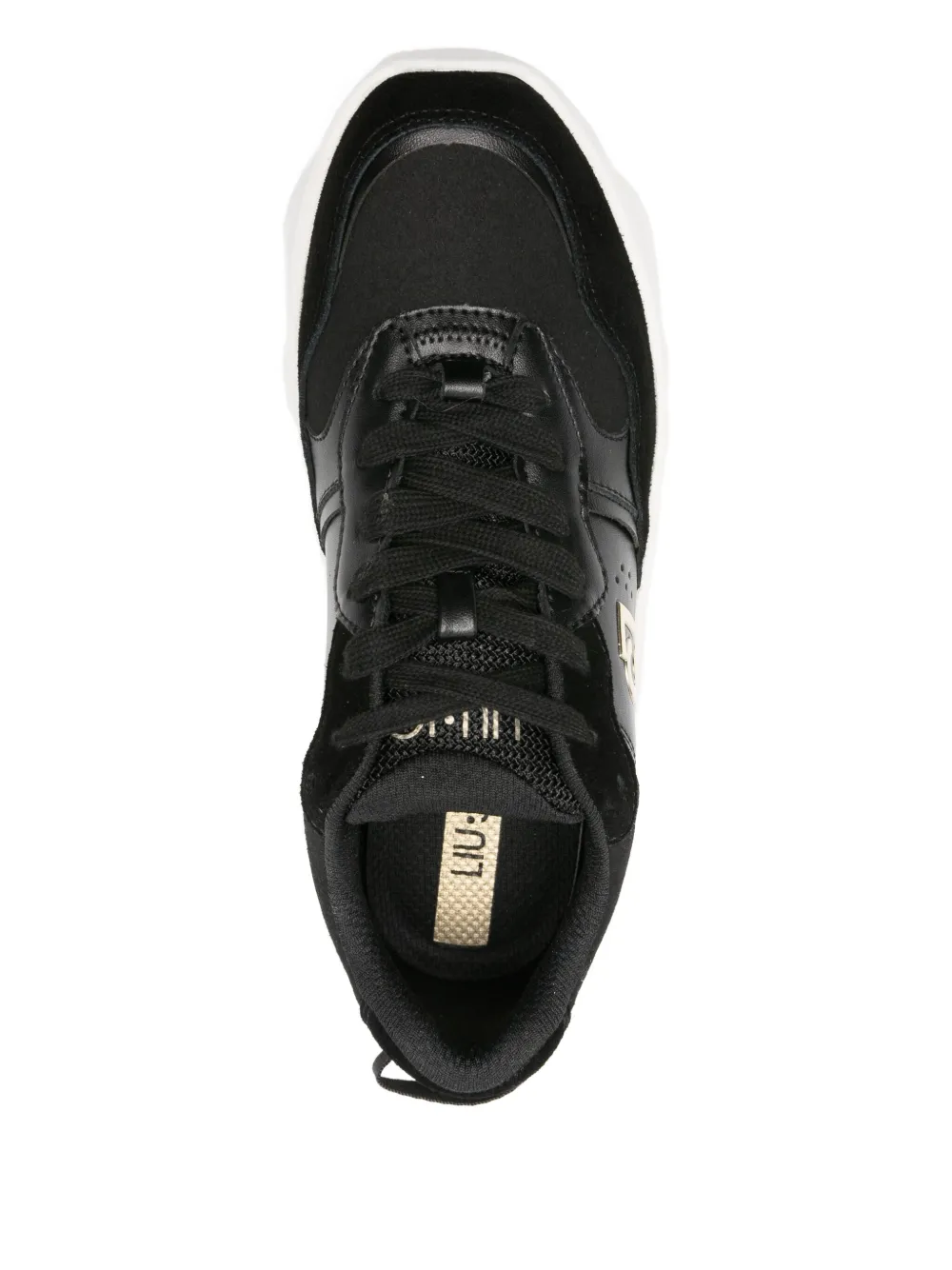 LIU JO logo-detail chunky-sole sneakers Black