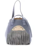 Loewe Pre-Owned 2023-2025 Studio Ghibli Howls Moving Castle Markl Leather Hammock Nugget Bag satchel - Blue
