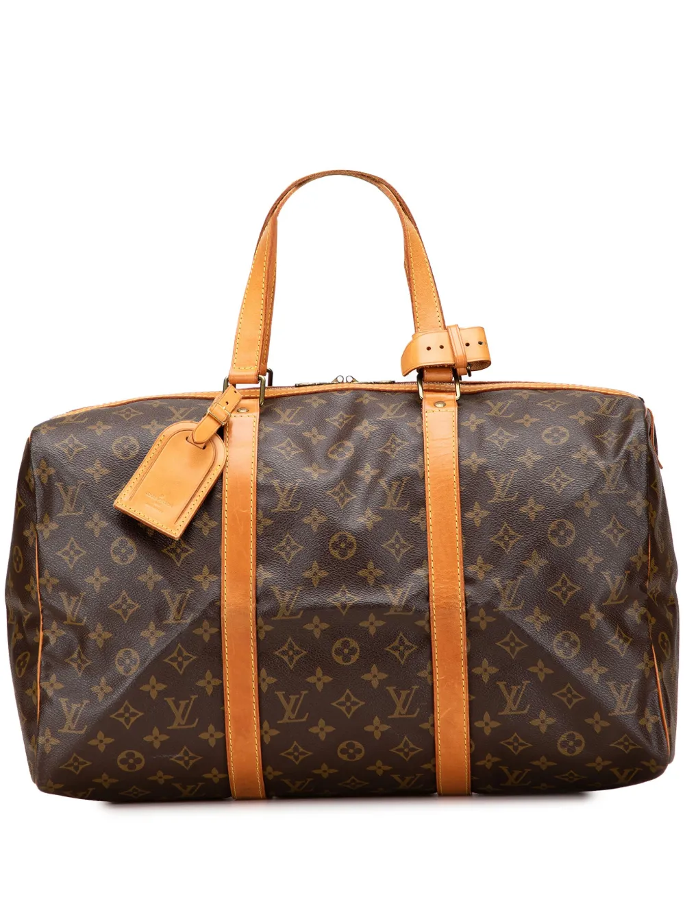 Louis Vuitton Pre-Owned 1990-2025 モノグラム サック スープル 45 トラベルバッグ - ブラウン Louis Vuitton Pre-Owned 1990-2025 モノグラム サック スープル 45 トラベルバッグ - ブラウン
