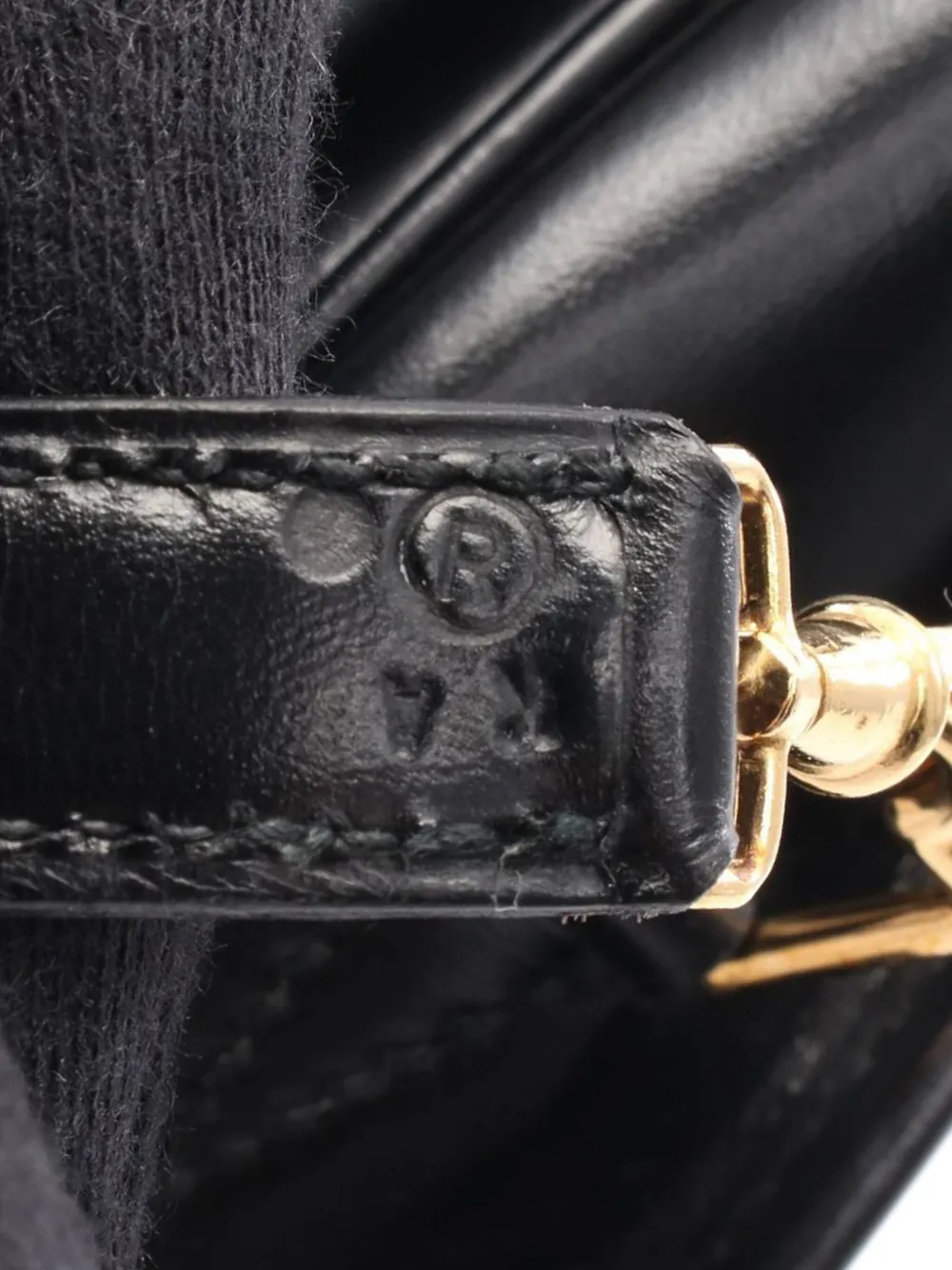 Hermès Pre-Owned 1988 Box Calf Double H shoulder bag | Pre-Owned | Image 2