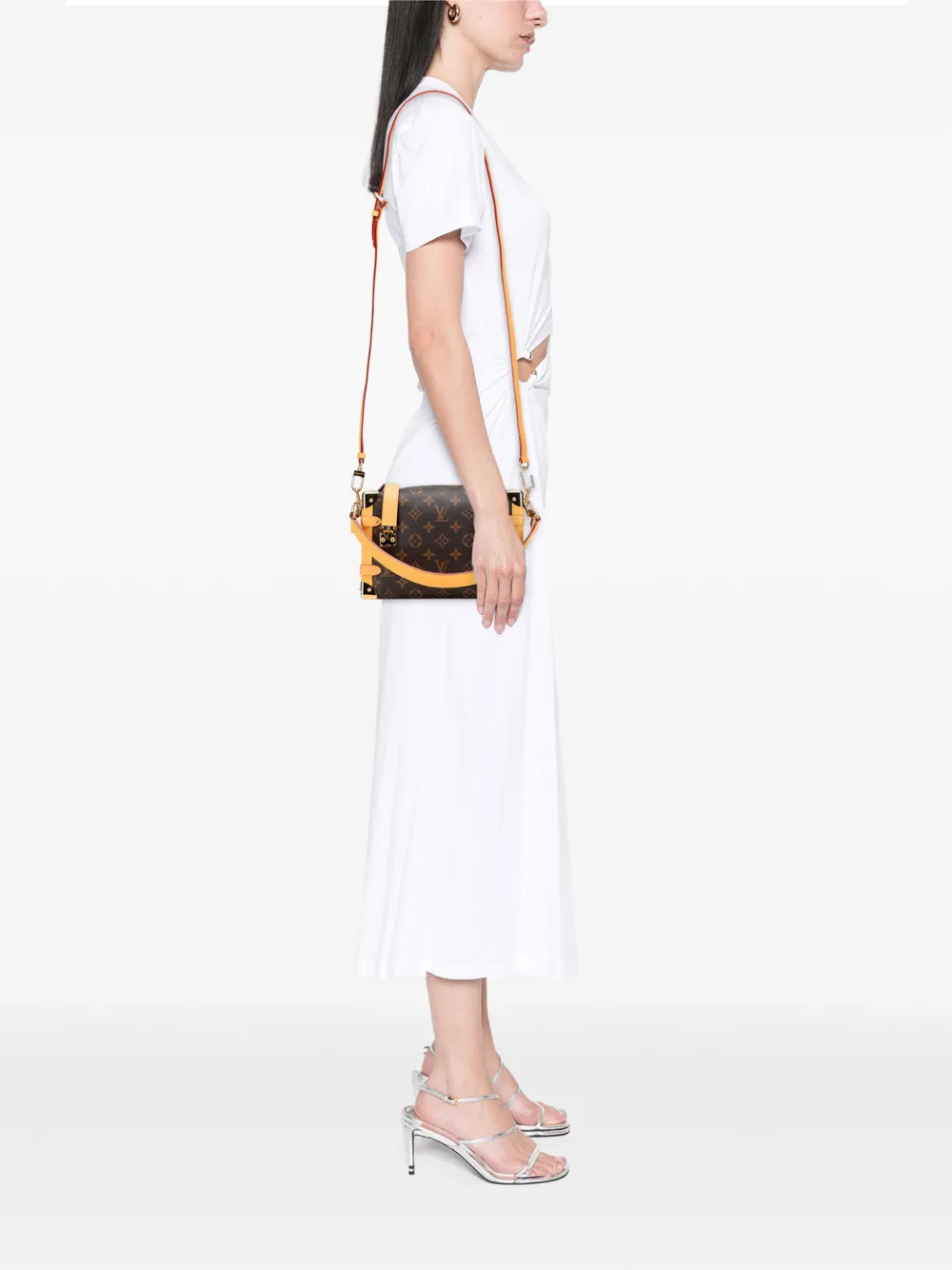 Louis Vuitton Pre-Owned 2021-2025 Monogram Side Trunk MM satchel | Pre-Owned | Image 2