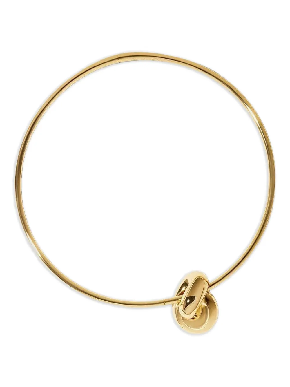 Jennifer Fisher Knot-detail Choker Necklace In Gold