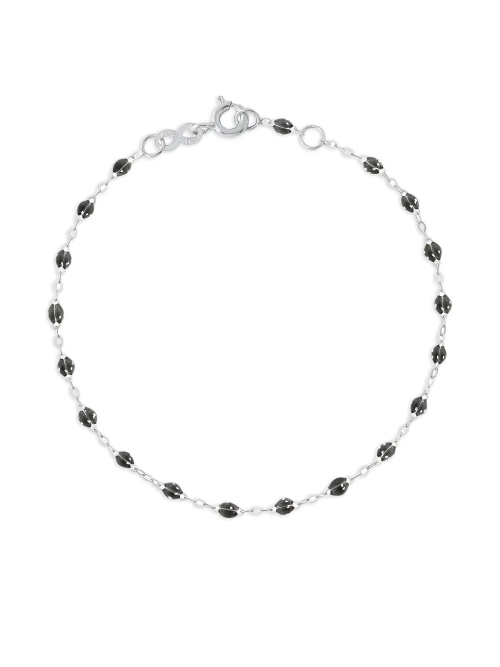 Gigi Clozeau 18k White Gold Classic Gigi Bracelet In Silver