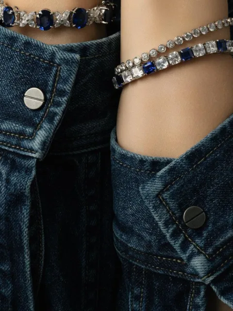 Fantasia by Deserio سوار تنس مزين بياقوت