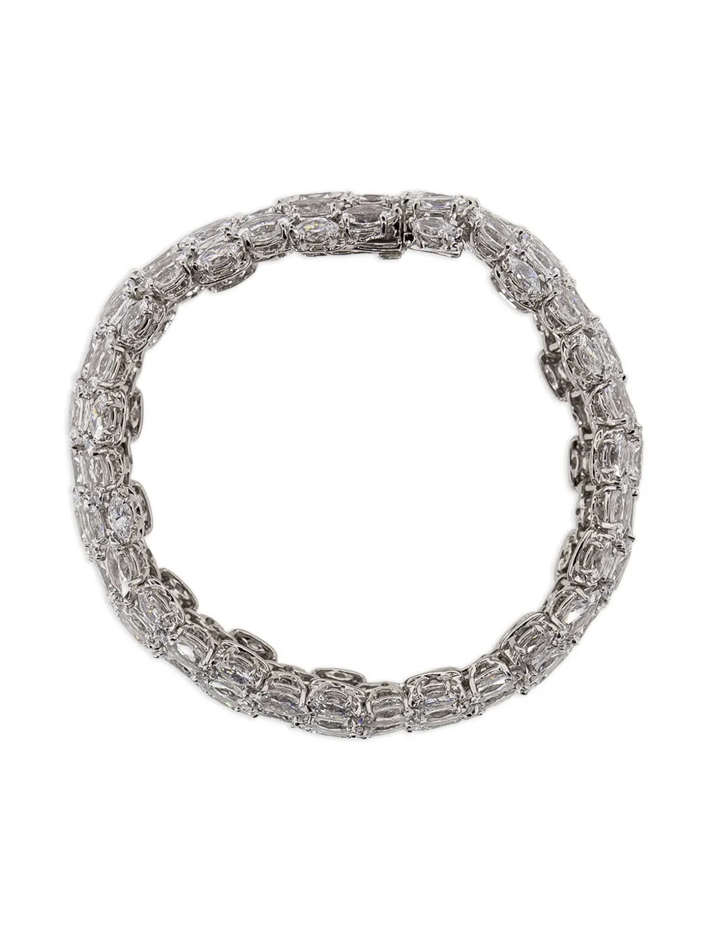 Fantasia by Deserio Marquise armband - Zilver