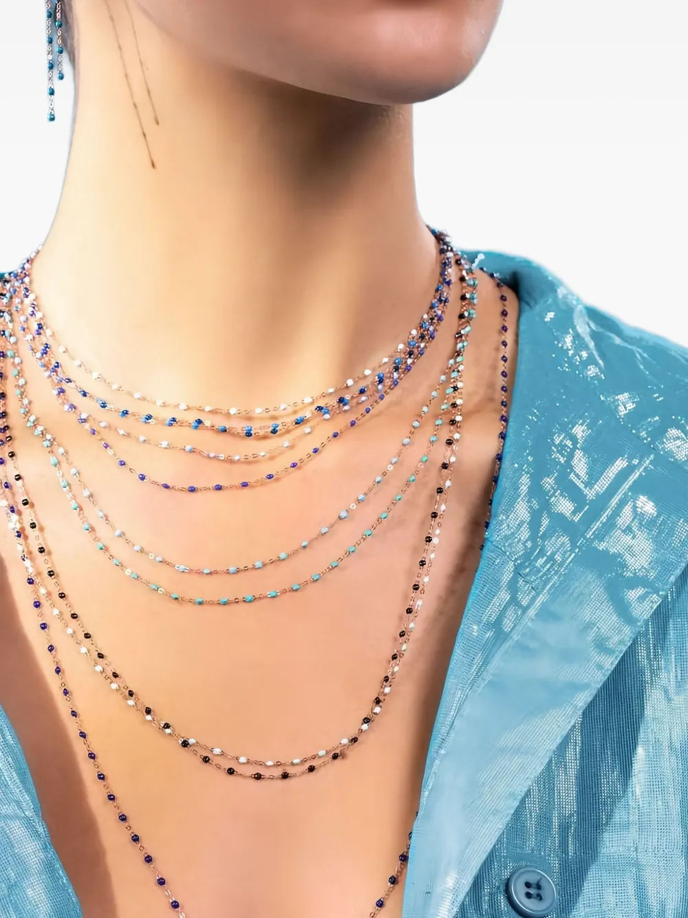 Gigi Clozeau Halsketting met kralen - Goud