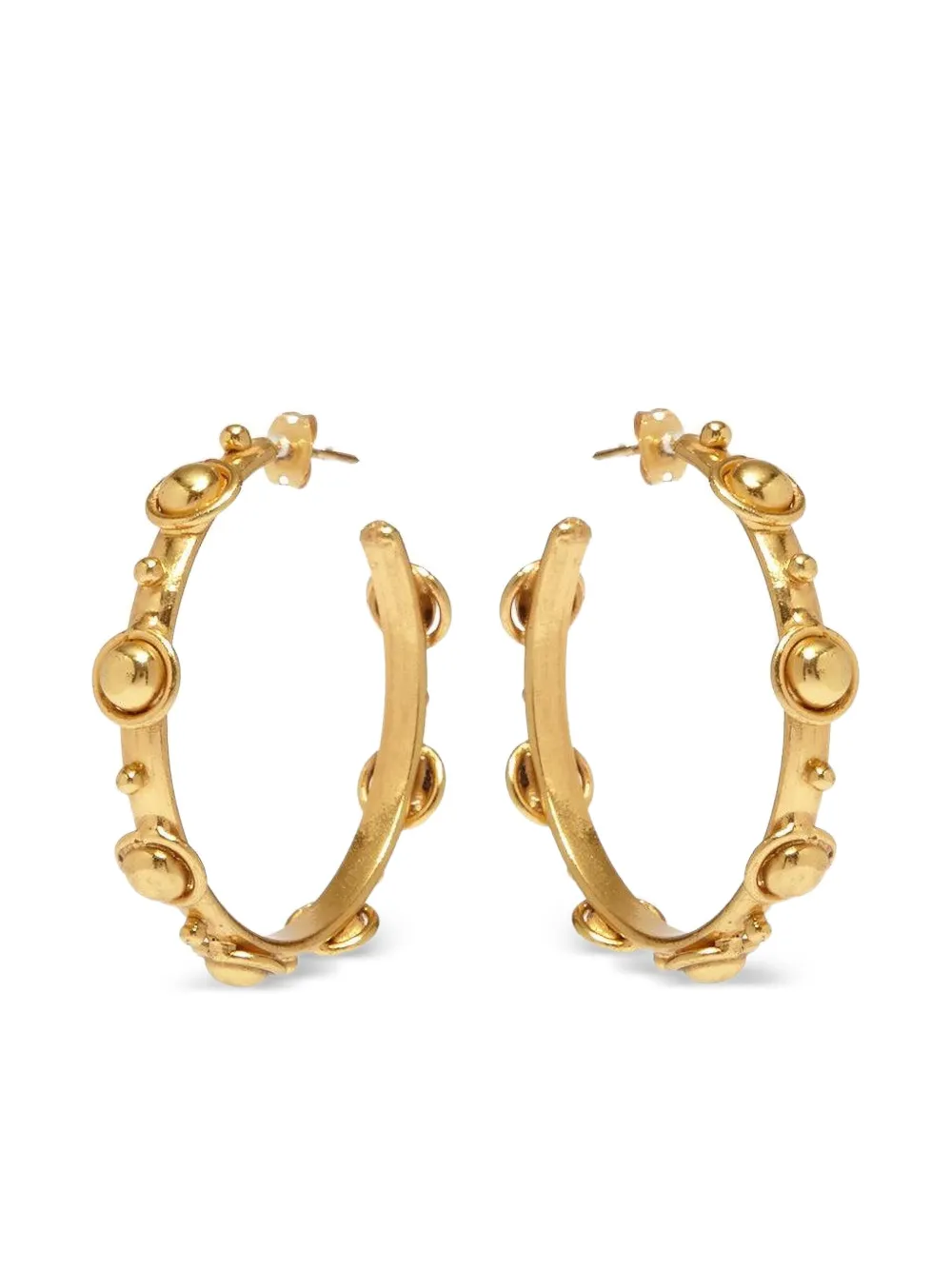 Sylvia Toledano arracadas con detalle de cuentas | dorado | Image 1