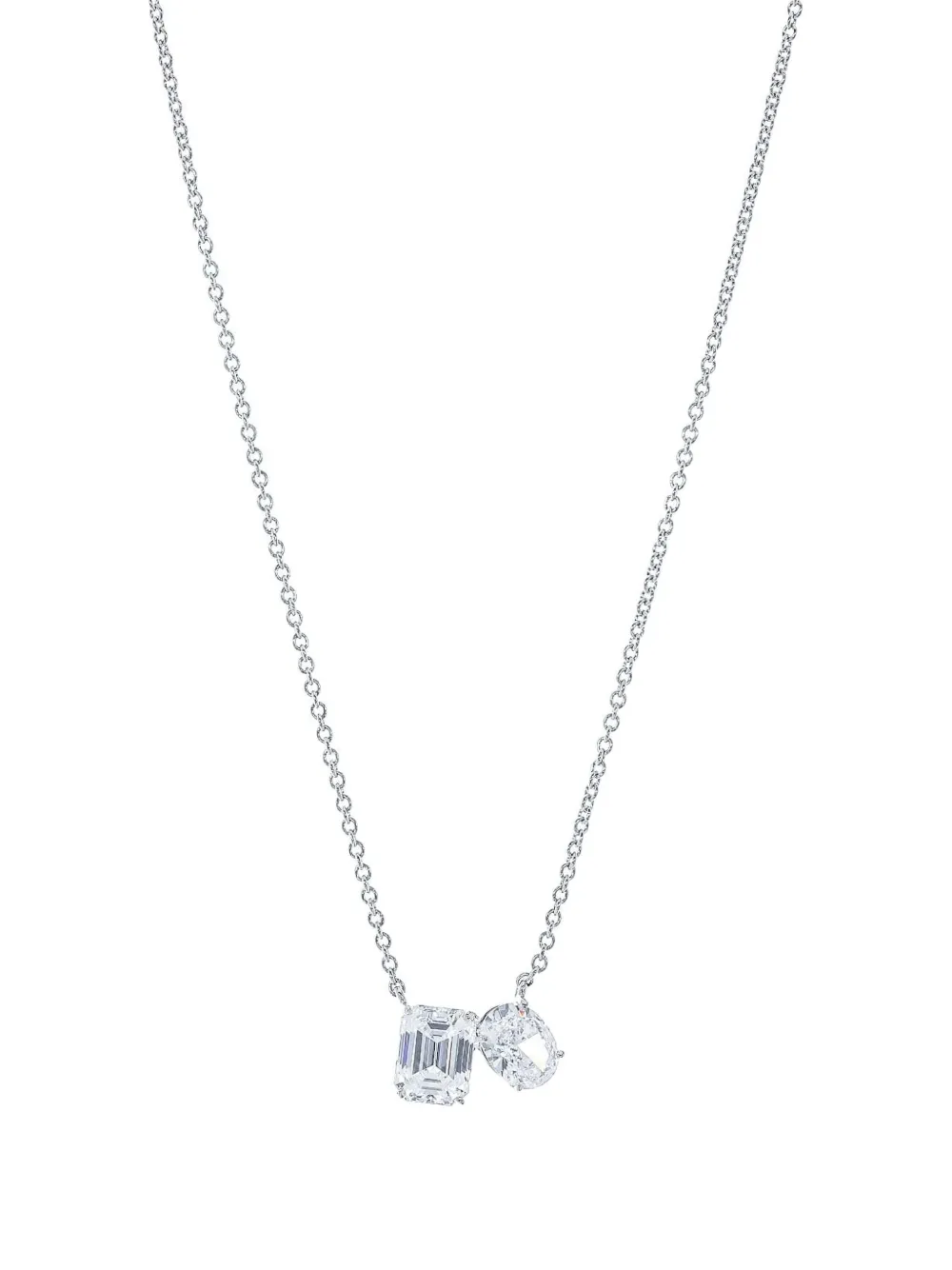 Fantasia by Deserio pear-shape necklace | Silver | Image 1