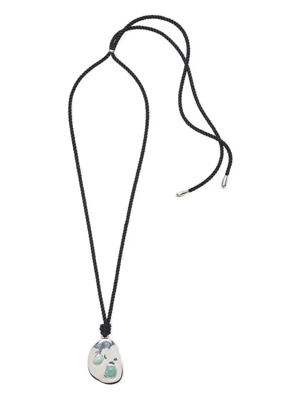 Lizzie Fortunato Lulu Pendant Necklace In Black