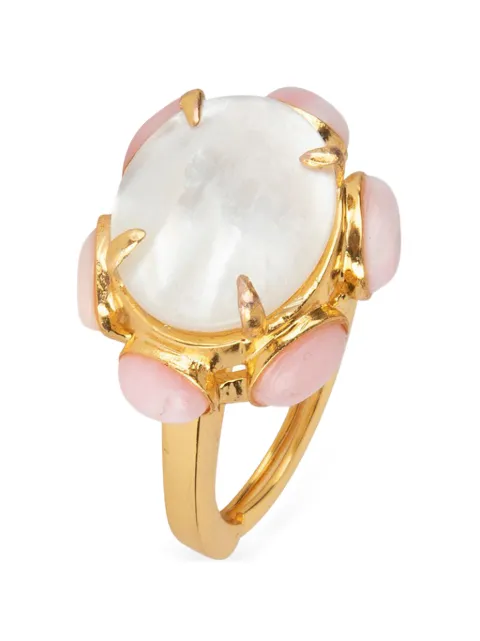 Bounkit Jewelry Harriet pink opal ring