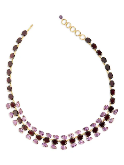 Bounkit Jewelry collar Sharon con granate y amatista