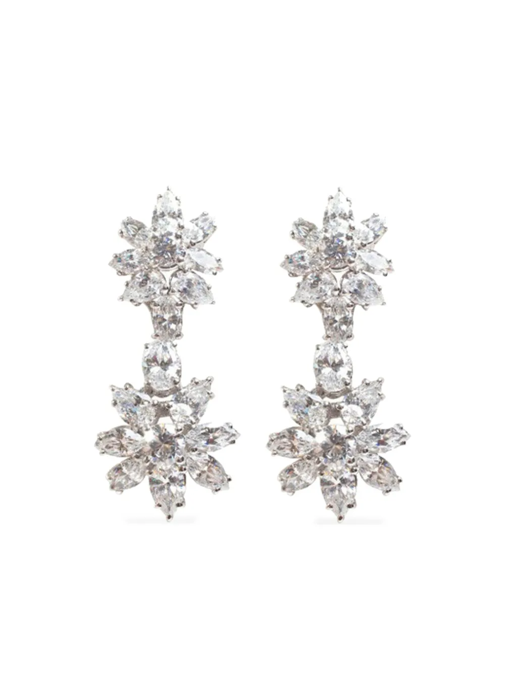 Fantasia by Deserio Orecchini a fiore - Argento