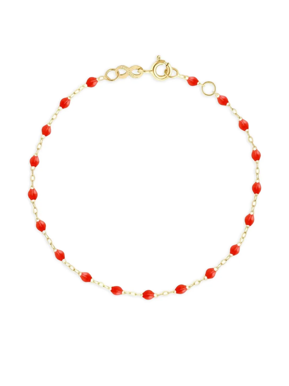 Gigi Clozeau 18K yellow gold red-coral gold bracelet