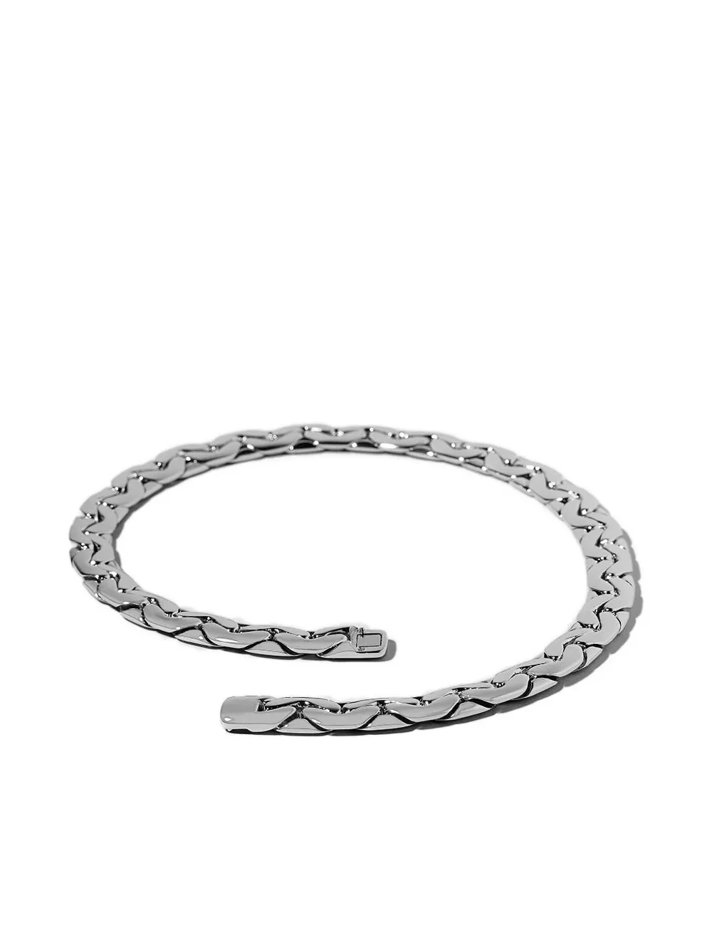Jennifer Fisher Tribeca Chain-link Necklace In Metallic