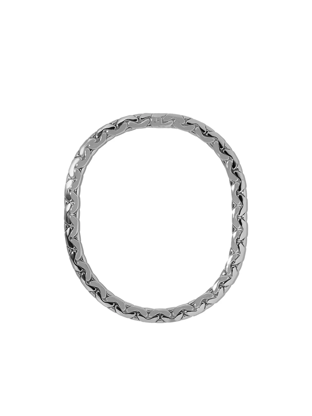 Jennifer Fisher Tribeca Chain-link Necklace In Metallic