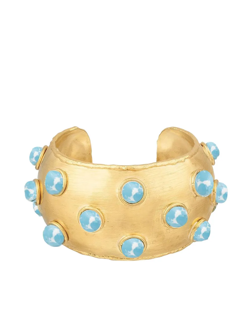 Sylvia Toledano Bracciale rigido Dune con pietre - Oro