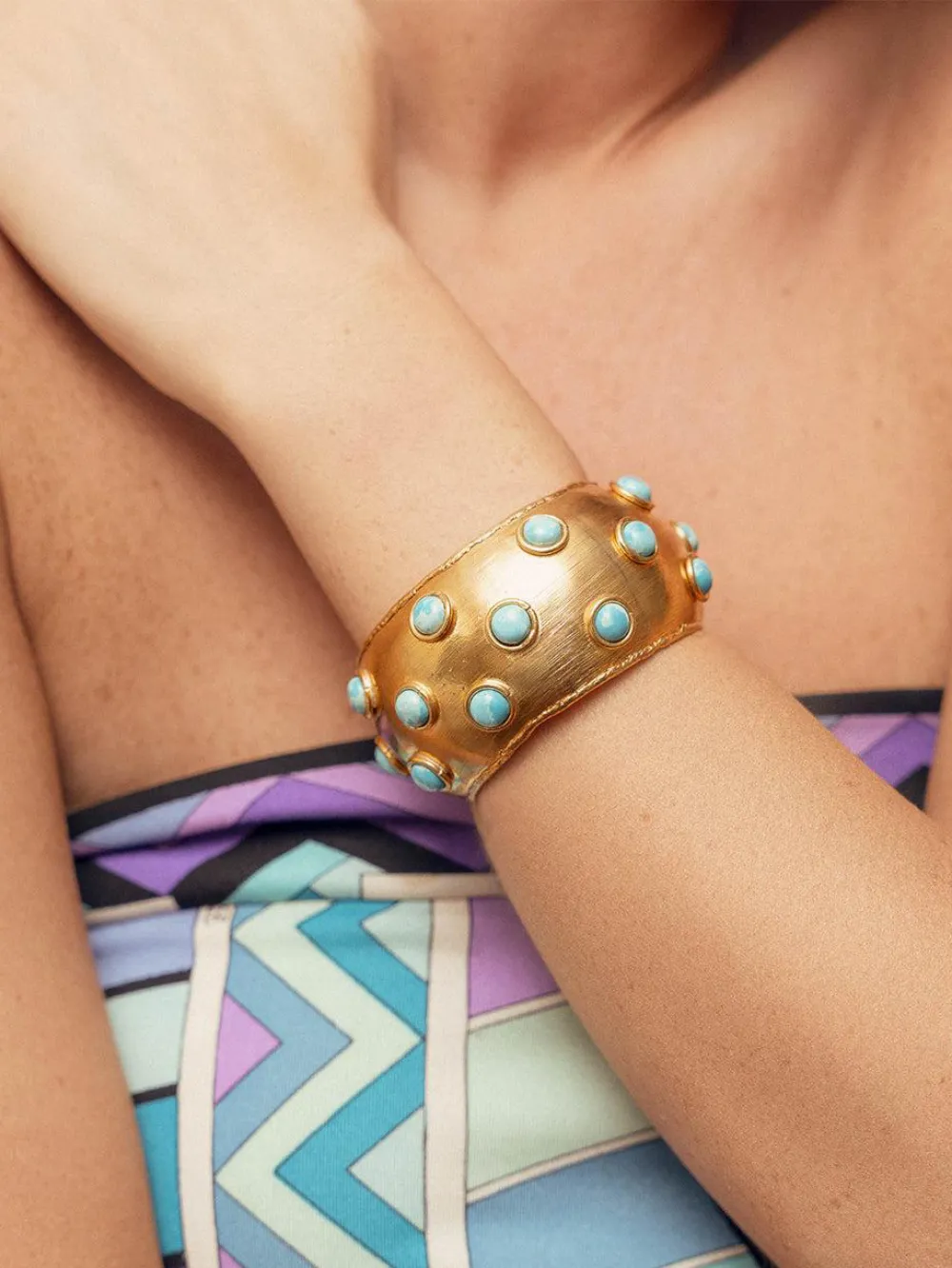 Sylvia Toledano Dune armband verfraaid met stenen - Goud