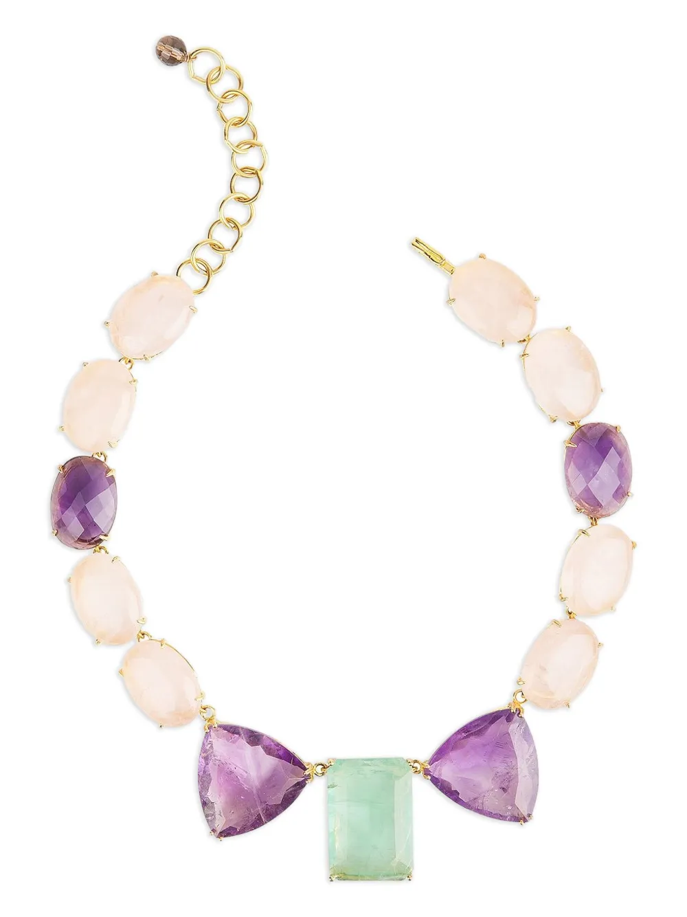 Bounkit Jewelry Mariana gemstones necklace - Oro
