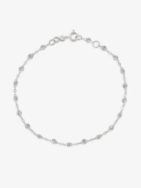Gigi Clozeau 18K white gold beaded bracelet
