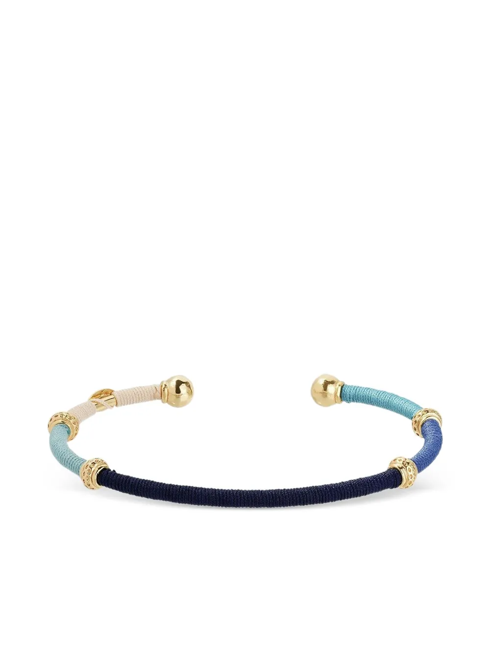 Gas Bijoux Bracciale Zanzanfull con sfere - Oro