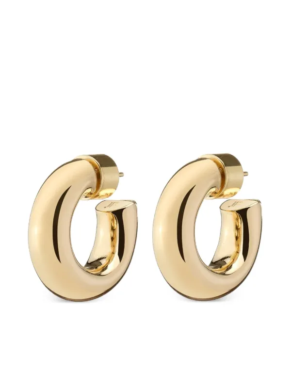 Jennifer Fisher Samira Huggie Earrings in Yellow