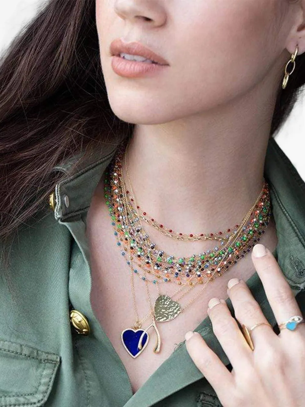 Gigi Clozeau 18k Yellow Gold Classic Gigi Necklace In Gold