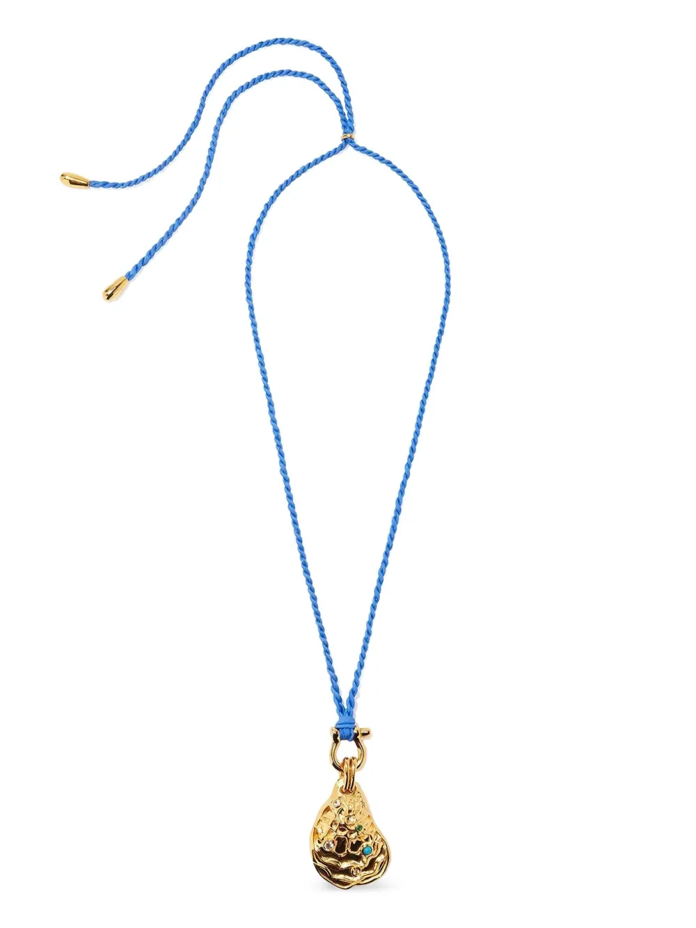 Lizzie Fortunato Oyster-pendant Necklace In Multi