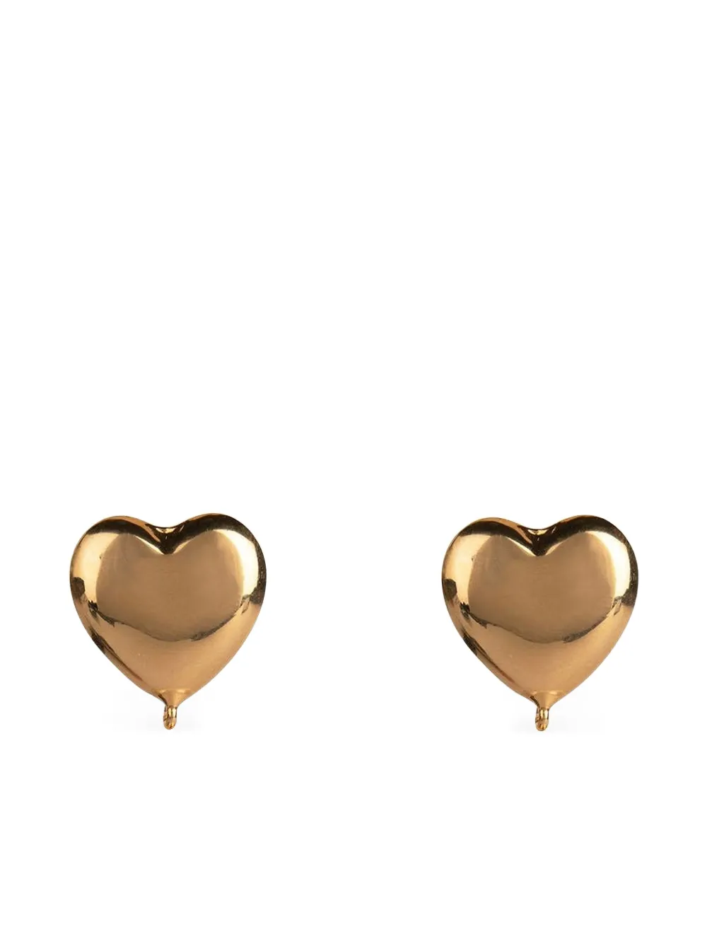 Bounkit Jewelry Hartvormige oorbellen - Goud