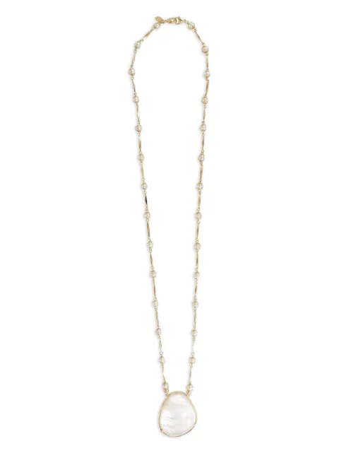 Gas Bijoux collar de oro de perlas con detalles