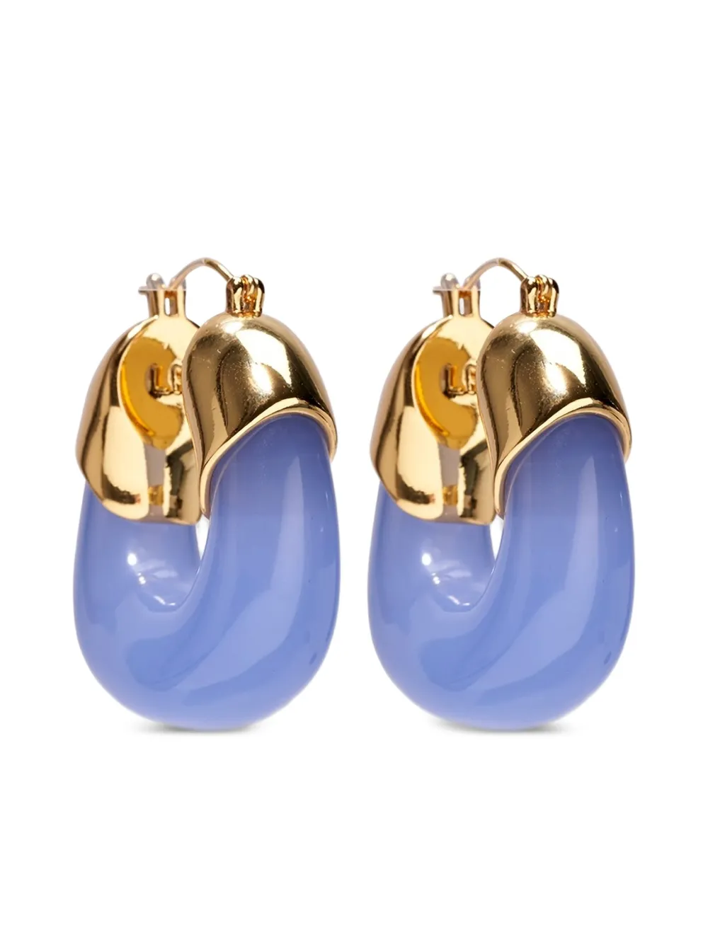 Lizzie Fortunato Creolen aus Harz - Gold