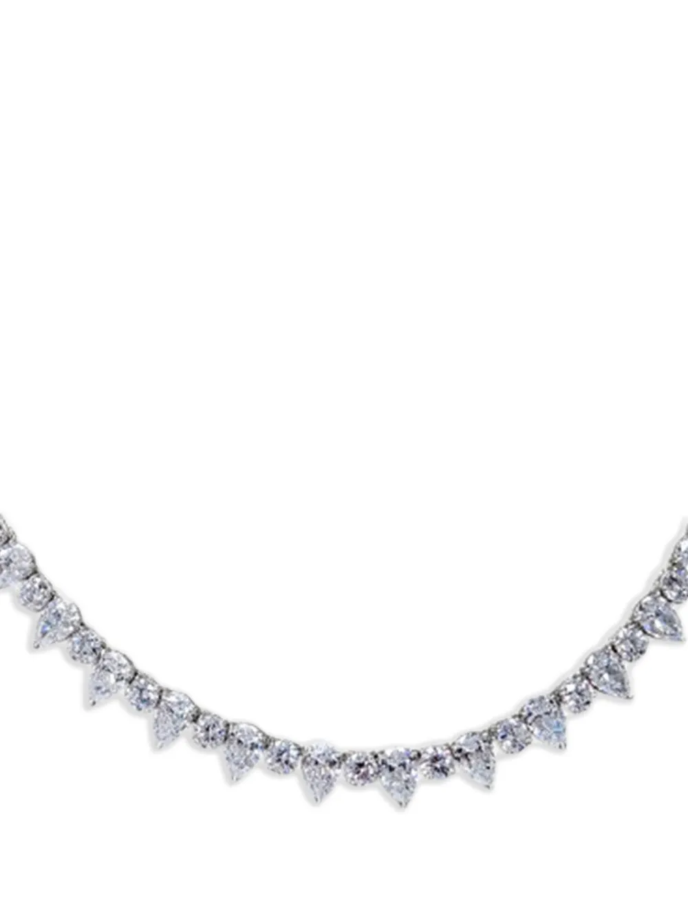 Diamond-Embellishment Necklace