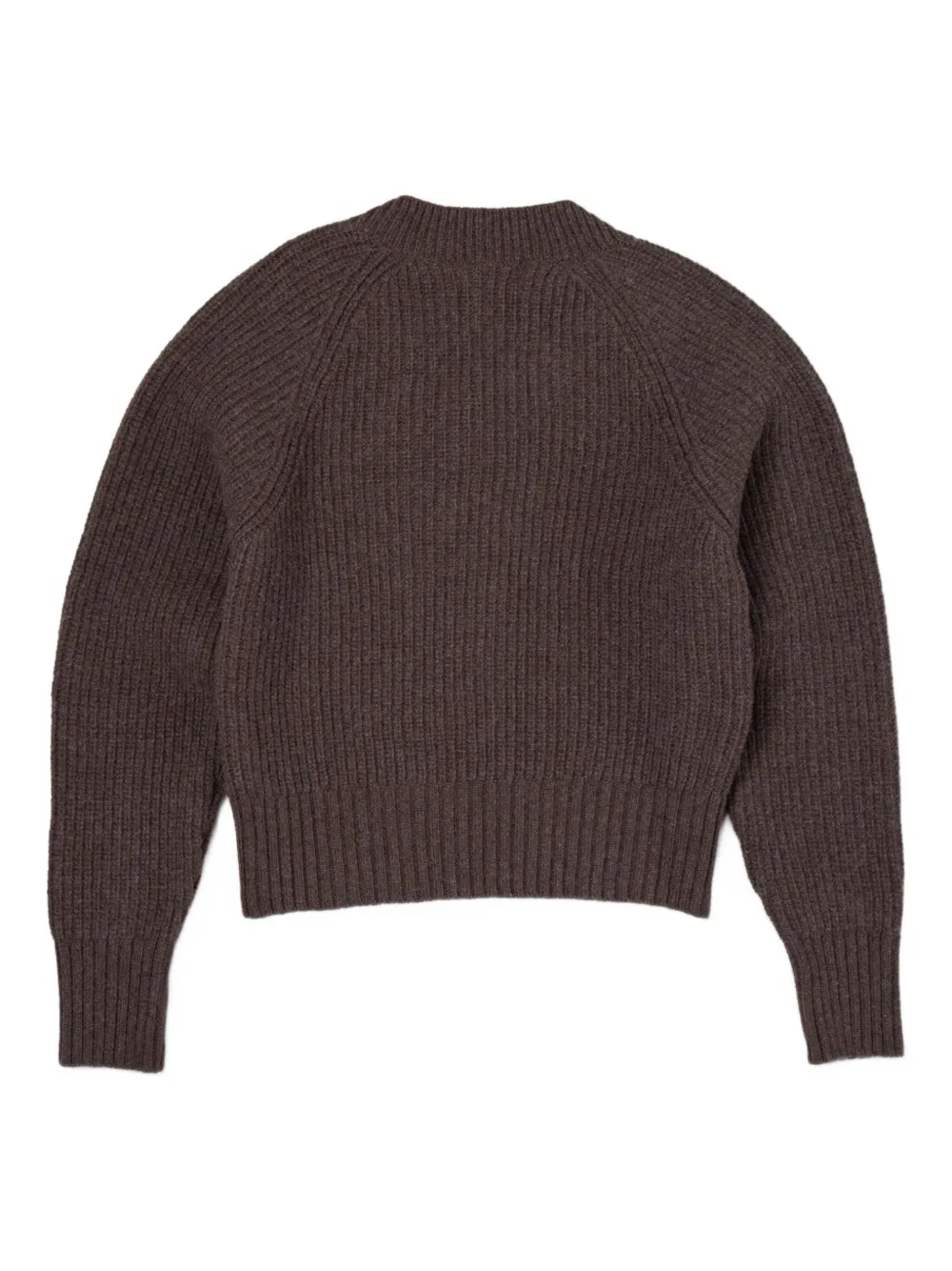 Mfpen Plaza V-neck Sweater In Brown