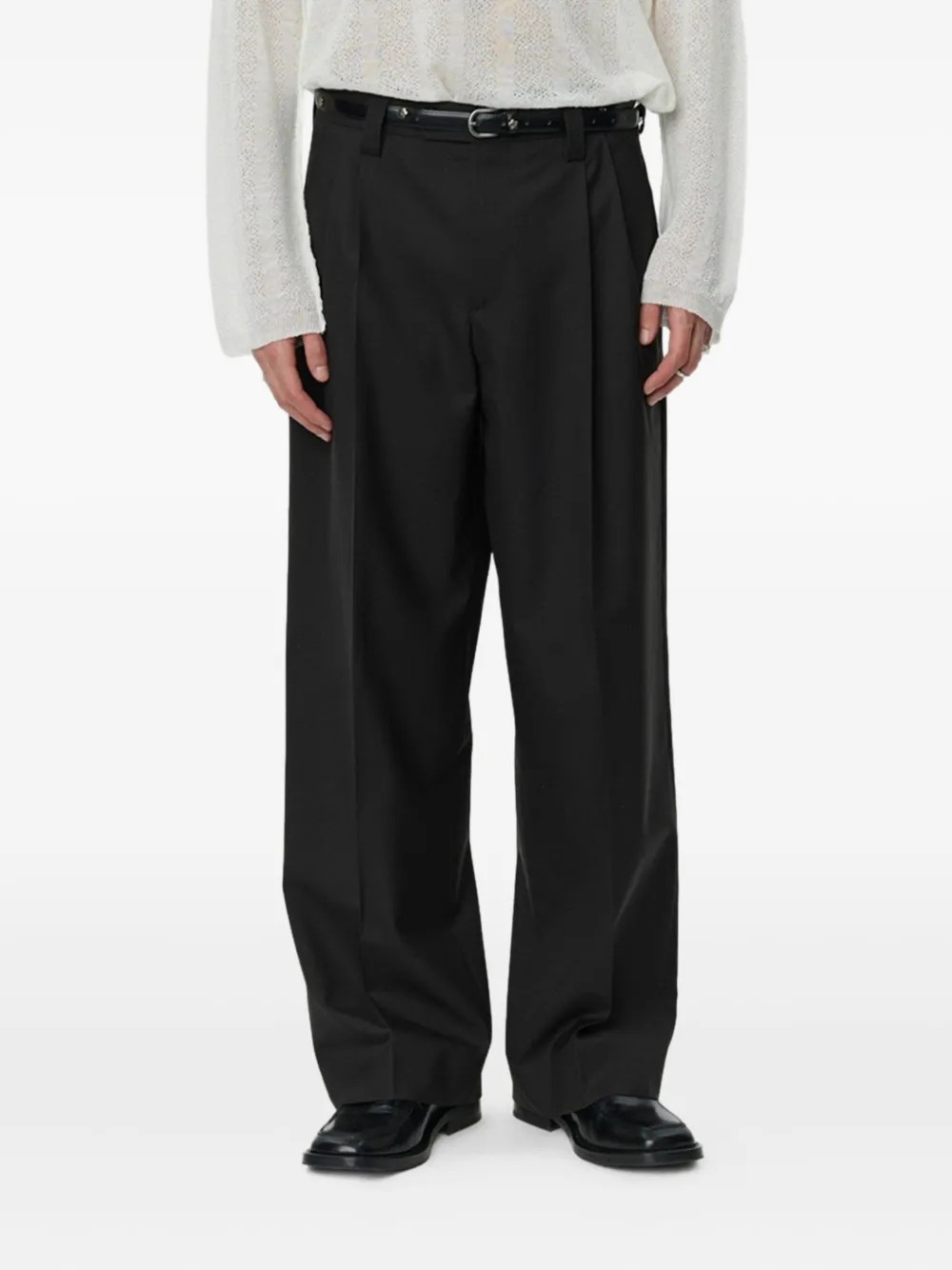 mfpen pleated trousers | Black | Image 1