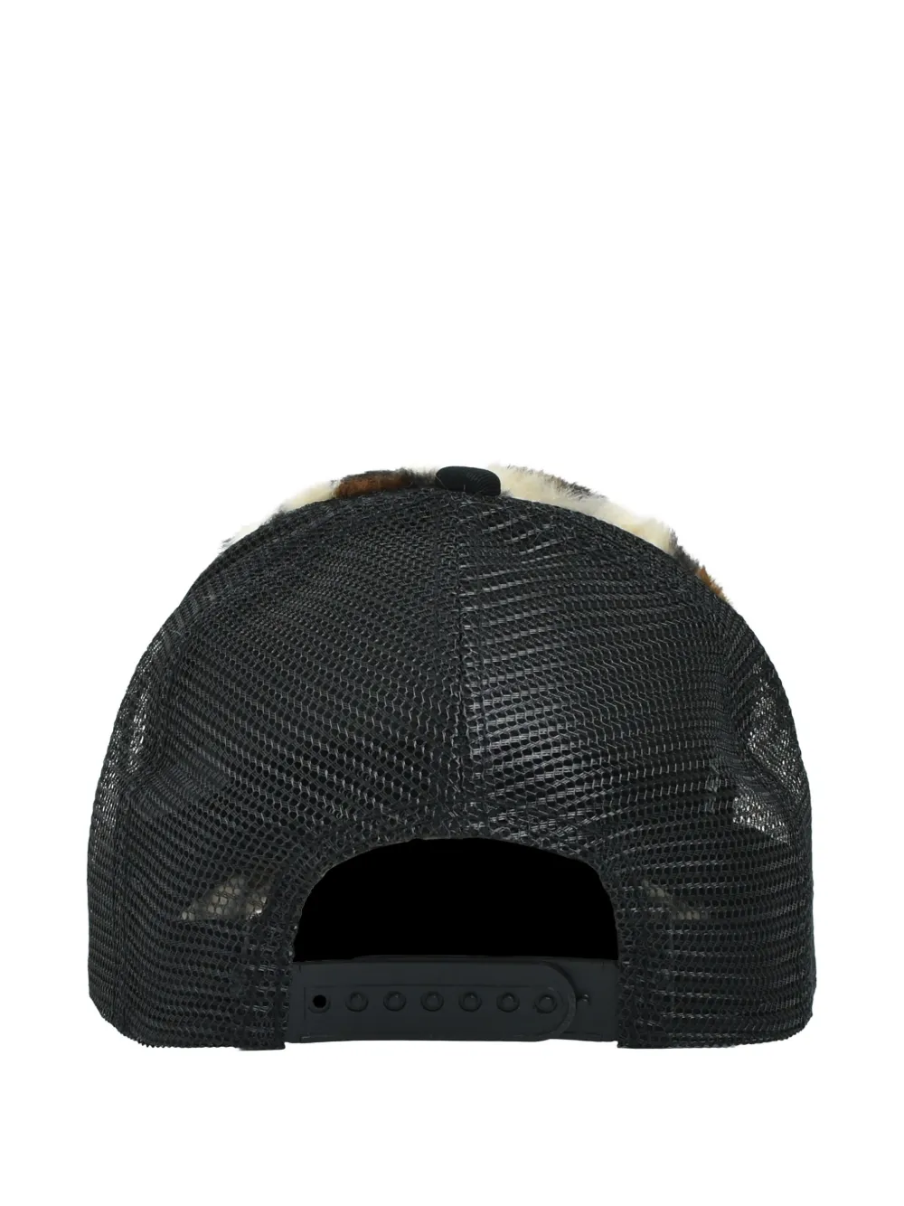 BREATH Truckerpet met luipaardprint - Bruin