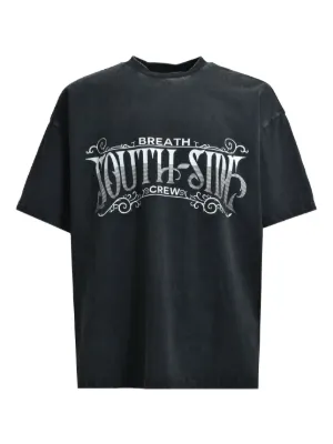 BREATH southside-print T-shirt | Black | FARFETCH PH