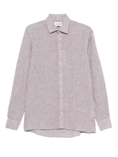 Sand textured linen shirt