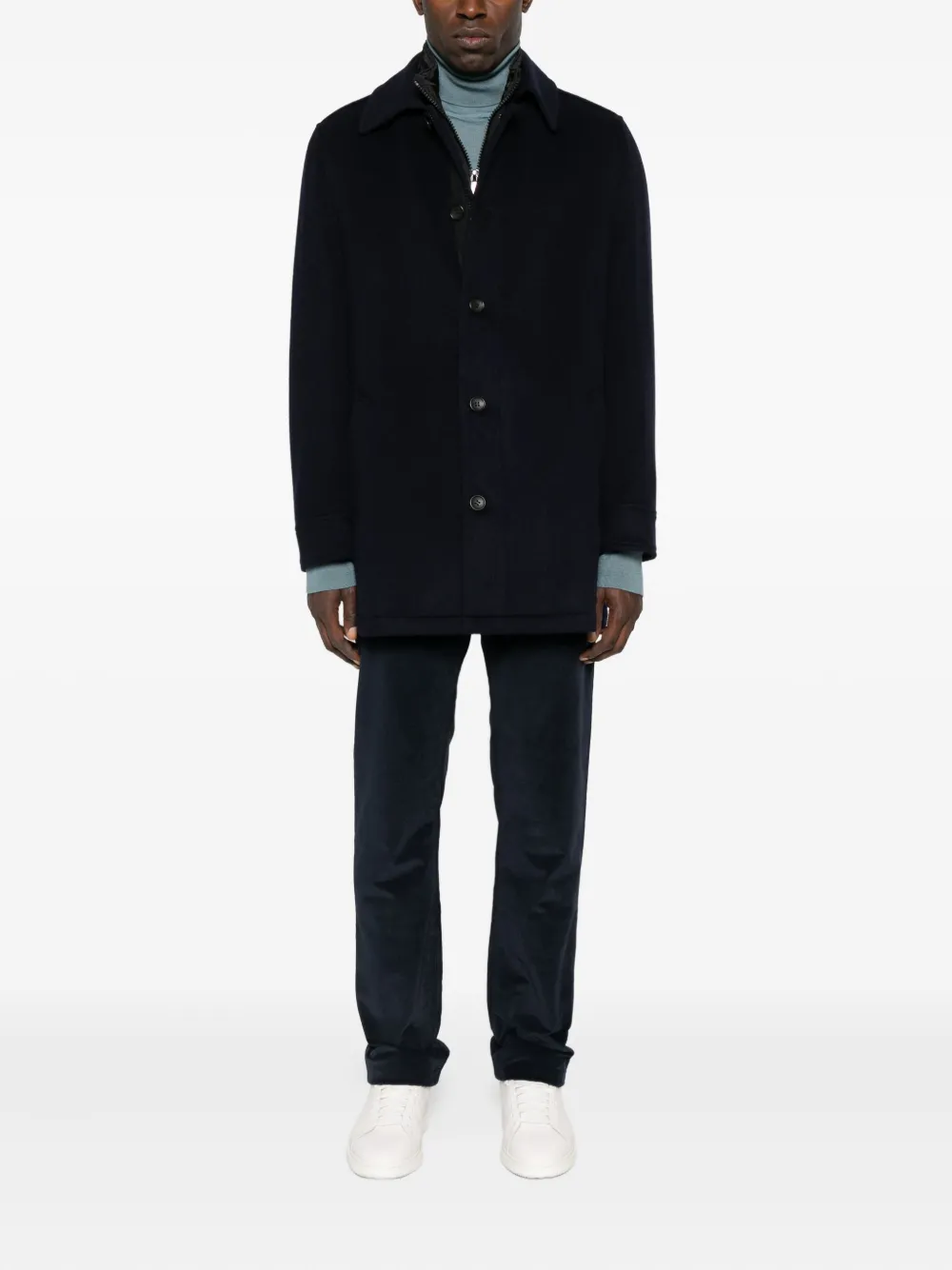Sand layered coat | Peacoats | Image 2