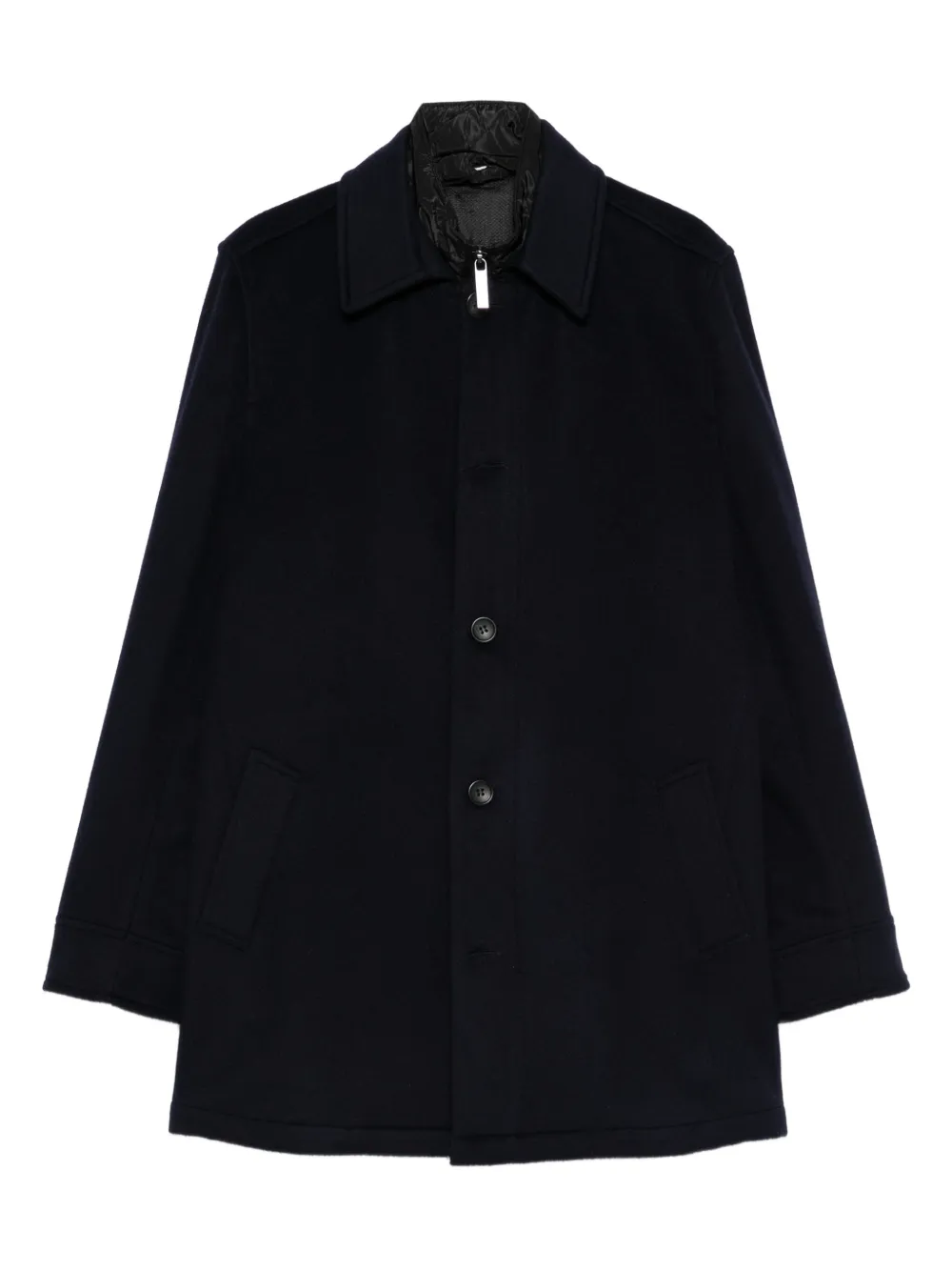 Sand layered coat | Blue | Image 1