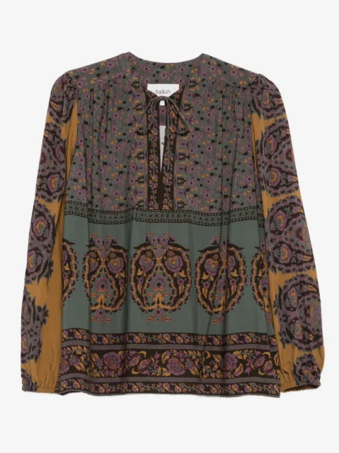 Ba&Sh blusa con estampado floral
