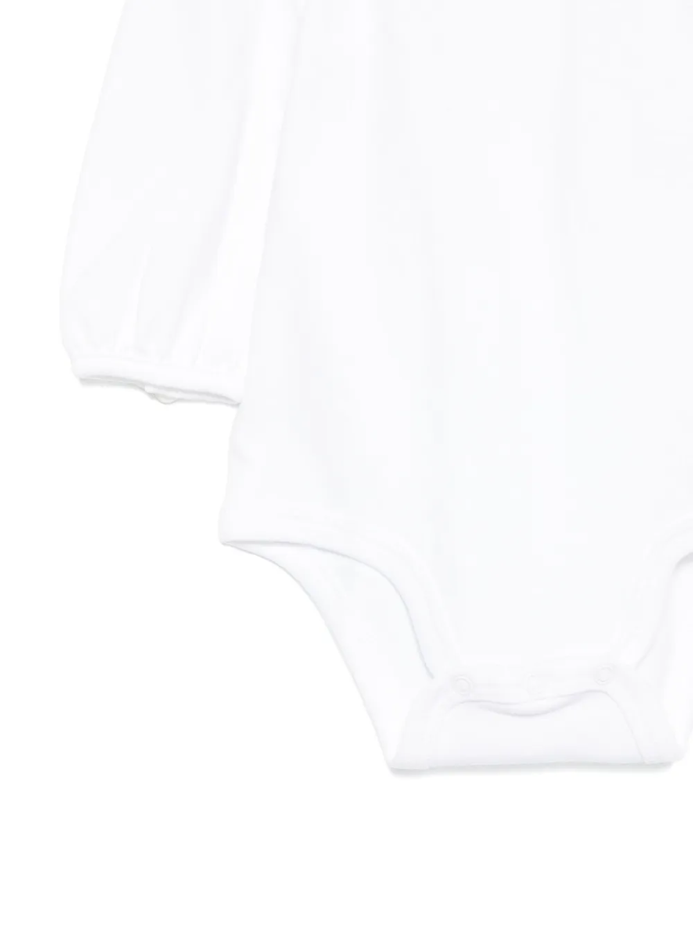 POLO RALPH LAUREN KIDS Geruite geplooide jurk Groen