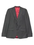 Sand single-breasted blazer - Grey