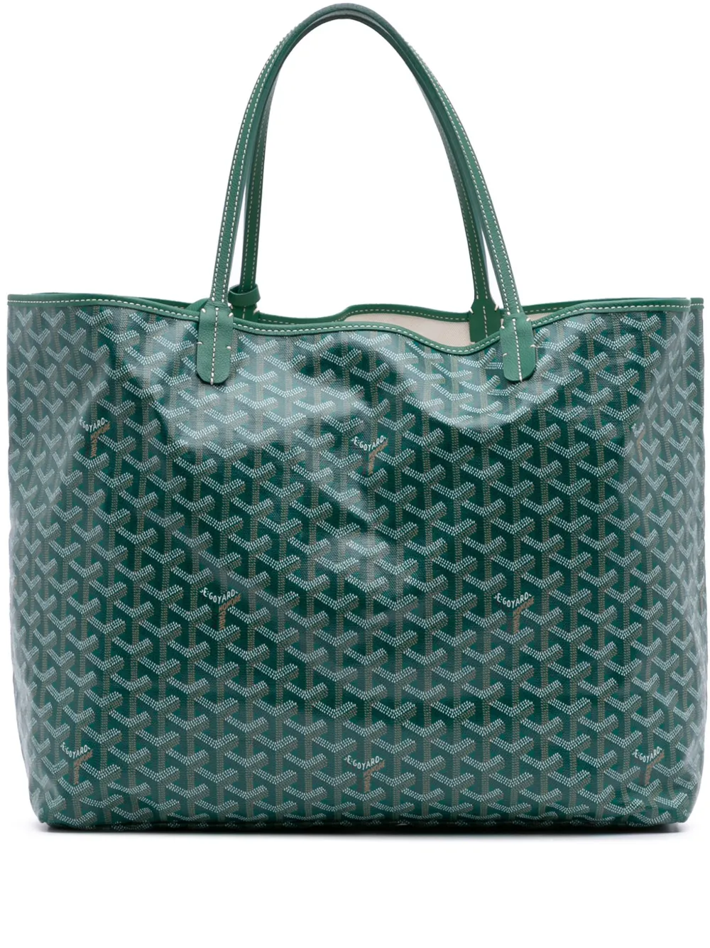 Goyard Pre-Owned 2019 Goyardine Saint Louis GM tote bag | Green | Image 1